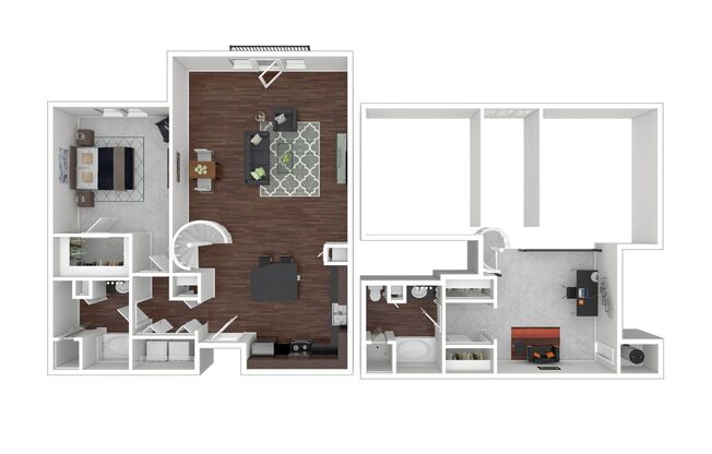 2 beds, 2 baths, 1,237 sqft, $2,160
