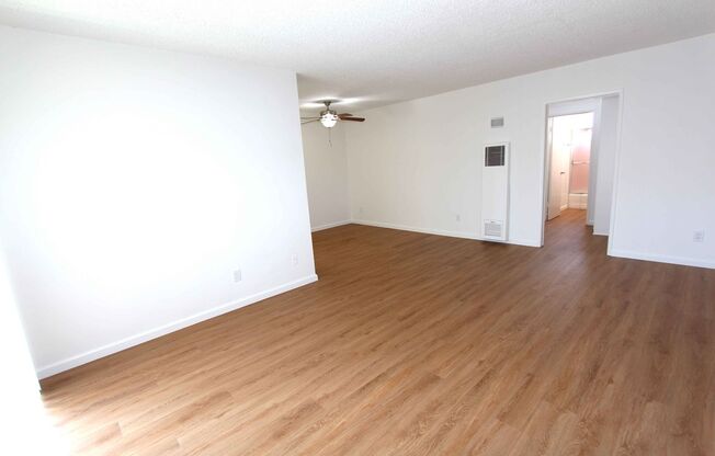 Newly-renovated 2 bedroom, 1 bath, with lots of storage.