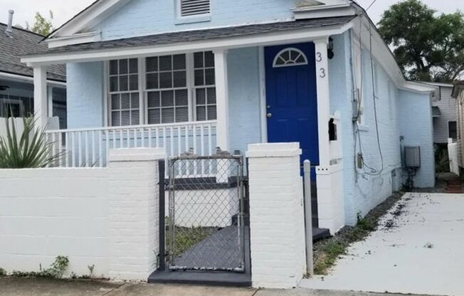 Available 8/1. Beautiful 3 BR/2 BA Home in the Heart of Downtown Charleston!