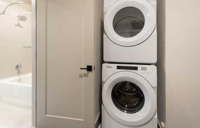 In-home Washer and Dryer