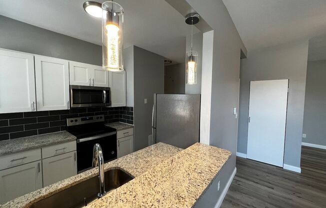 PERFECT 2/2 - RENOVATED, STAINLESS, GRANITE, PREMIUM W/D, PARKING!