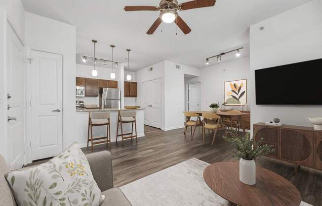 Open Living Room at Platinum Castle Hills, Texas
