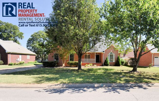 Amazing 4 bd all brick home with attached garage! Washer and dryer included!