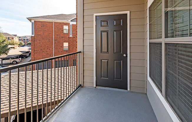 Landing at Mansfield Balcony