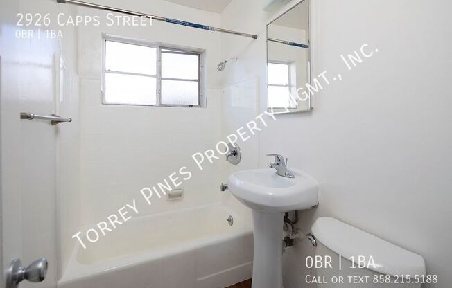 Studio, 1 bath, $1,745