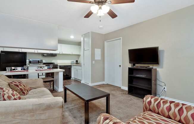 Ceiling Fan In Living Room at CENTREPOINTE, Colton, 92324