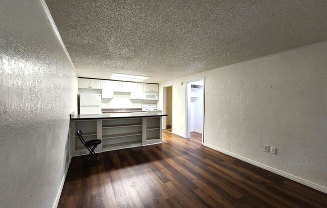 All-New Flooring; Quiet Semi-Private Corner Unit; Water/Sewer INCLUDED in rent!