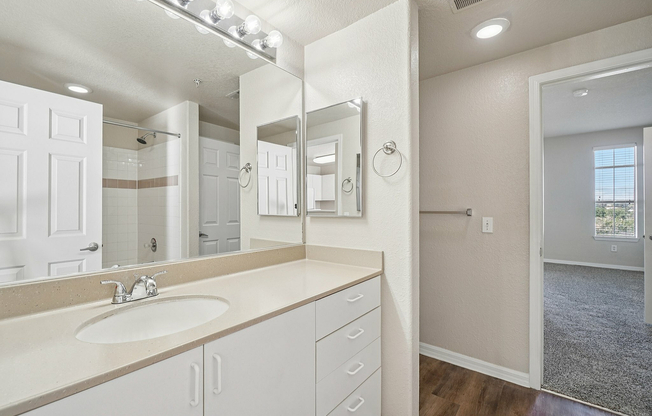 Essex Bathroom to Bedroom View