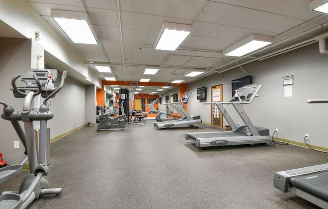 The Edge of Uptown Apartments | Fitness Center with Cardio Equipment