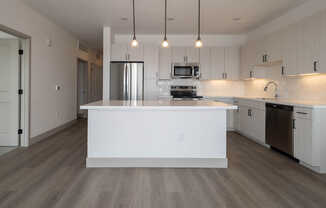 Kitchen with Stainless Steel Appliances