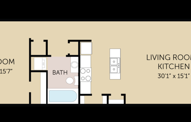 1 bed, 1 bath, 800 sqft, $950, Unit SW 107