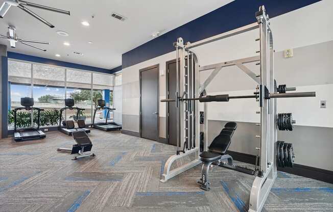 The Grand Upper Kirby Apartments in Houston, TX Fitness Center