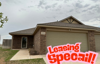 Leasing Special - 3 bed 2 bath Cooper ISD