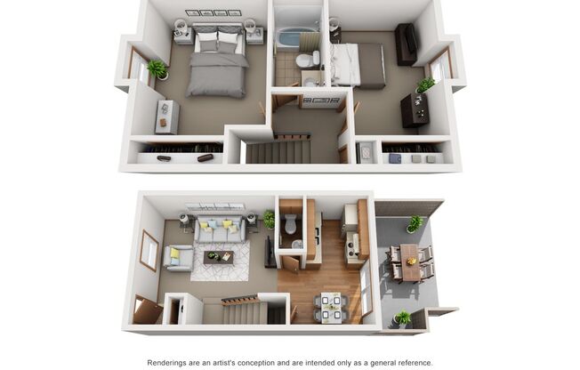 2 beds, 1.5 baths, 896 sqft, $1,425, Unit 5316
