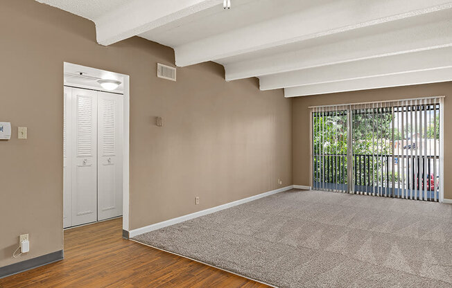 carpeted living area in Albuquerque, NM