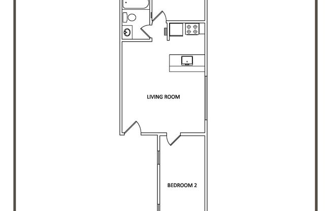 1 bed, 1 bath, 465 sqft, $1,195, Unit AC-32