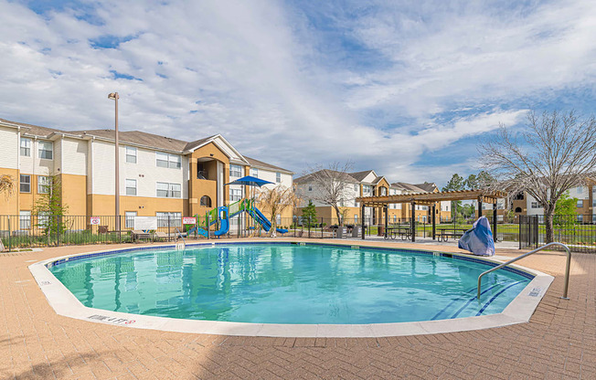 Pool View at Pinewood Apartments, Houston, TX 77396