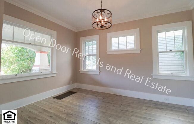 Now available 3 bedroom home