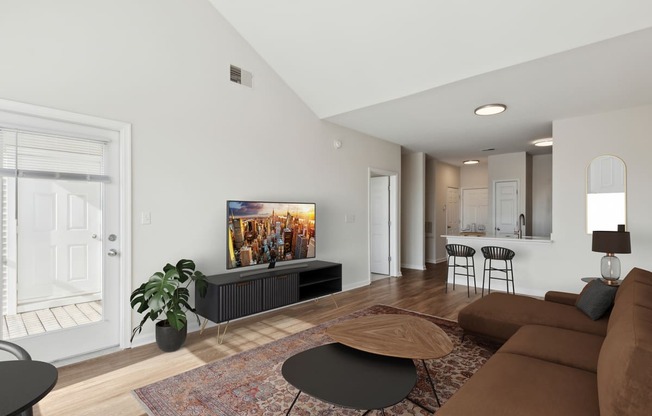 Soaring tented ceilings in select units - Avenel at Montgomery Square