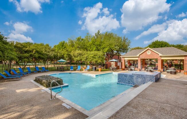 Resort Pool with Sun Deck