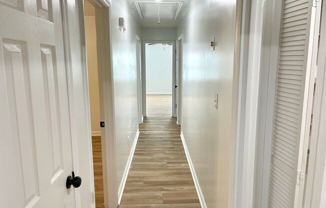 Welcome to this stunning 5-bedroom, 2-bathroom home located in the charming town of Fairburn, GA.