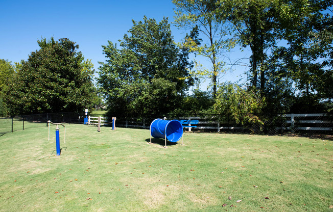 Large Dog Park with Agility Equipment at Legacy Farm located in Collierville, TN 38017
