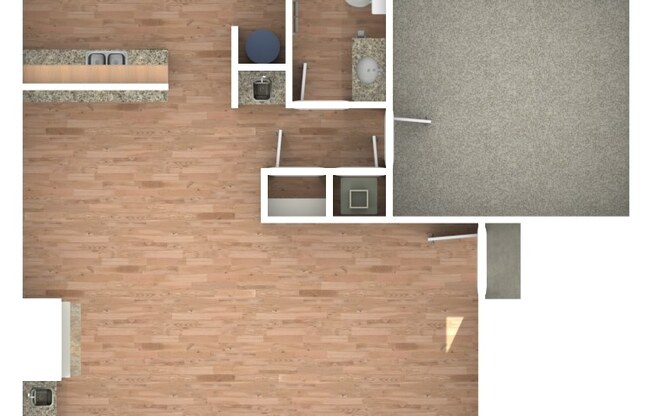 1 bed, 1 bath, 862 sqft, $1,450