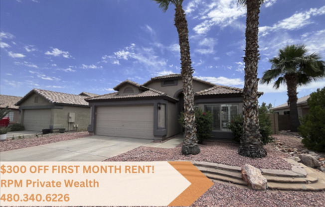 READY TO VIEW NOW! -$300 OFF FIRST MONTH RENT- Stunning 3 Bed 2 Bath Home in Suprise