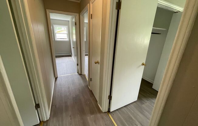 3 bedroom 1 bath brick ranch house.