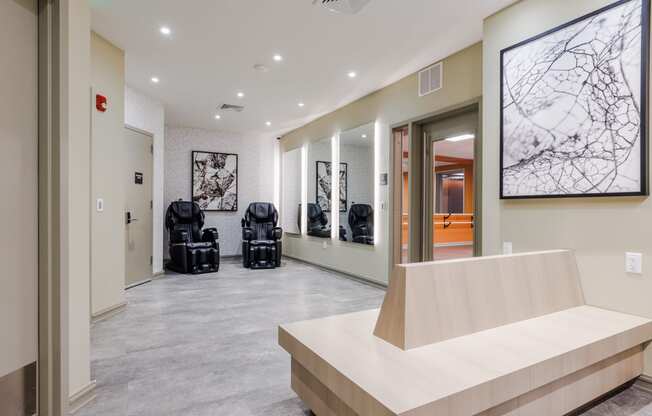 Lobby Area at Station Bay, New Jersey, 08879