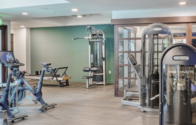 Fitness selection for everyone in our newly redesigned fitness center