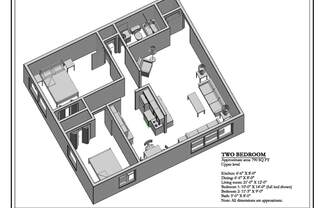 2 beds, 1 bath, 765 sqft, $1,250, Unit 2510-09