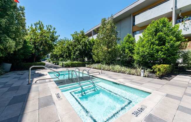 Pool and Spa at The Chadwick, Los Angeles, CA