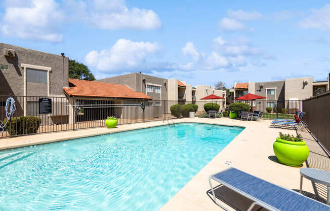 our apartments offer a swimming pool