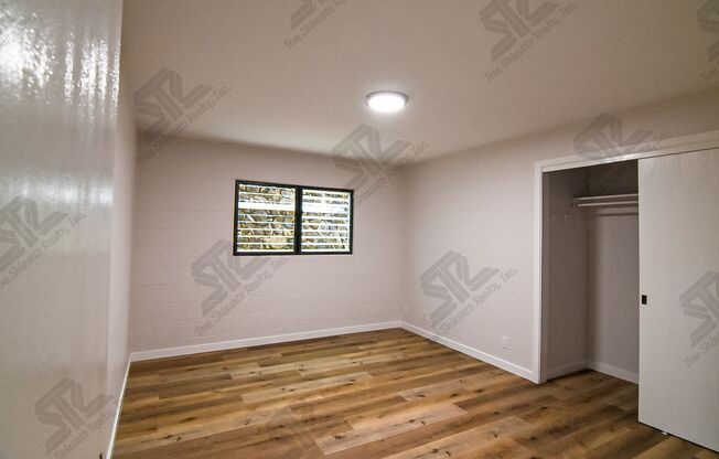 4 bedroom, 3 bath attached home.