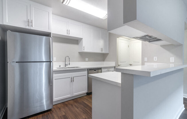 Island Kitchen at Beverly Plaza Apartments, Long Beach, California