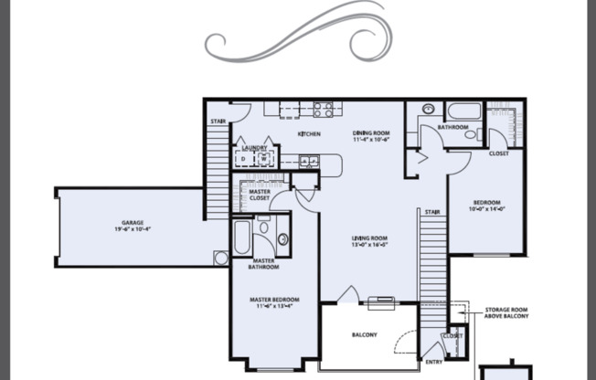 2 beds, 2 baths, 1,191 sqft, $2,020