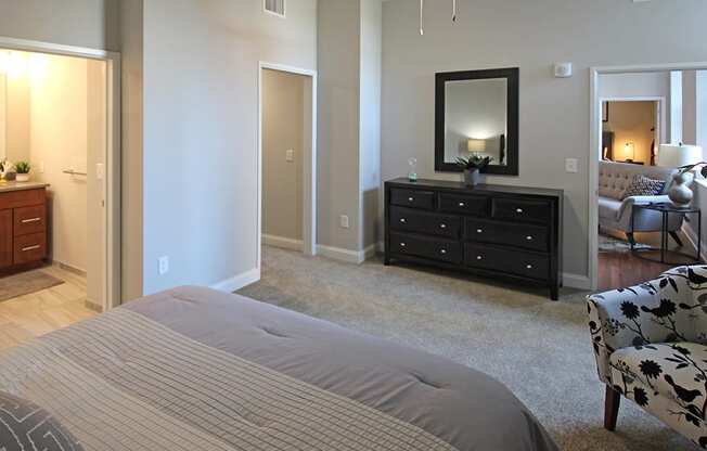 Spacious Bedrooms With En Suite Bathrooms at The Terminal Tower Residences Apartments, Ohio, 44113