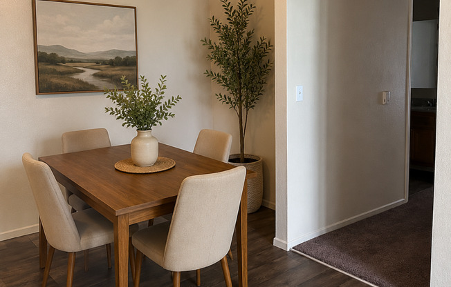 Two Bedroom Dining Area