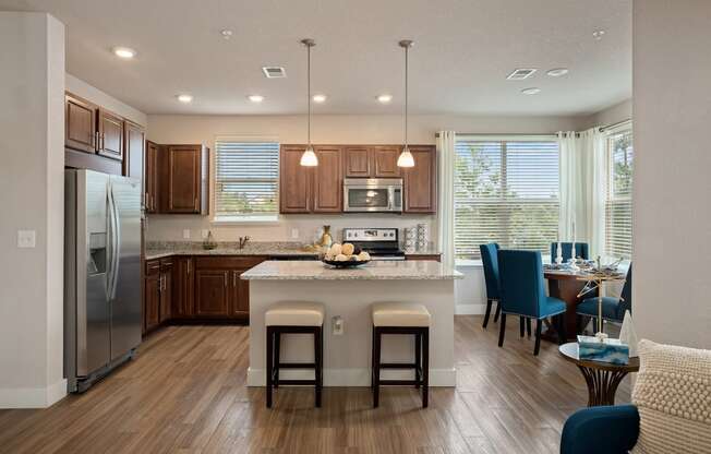 The Haven at Shoal Creek - Stainless steel appliances in kitchens