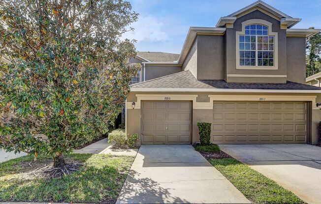 Spacious New Tampa 2 Bedroom, 2.5 Bath Townhouse For Lease