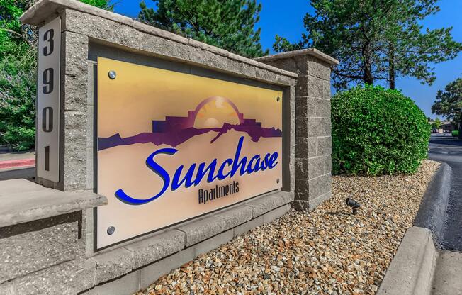 Sunchase monument sign