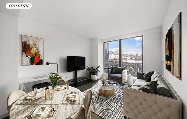 1 bed, 1 bath, 695 sqft, $5,500, Unit 17N