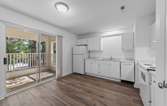 Two bedroom one bath apartment