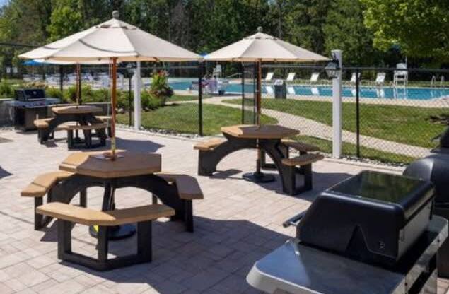 BBQ Area at The Point at Gateways, Randolph, NJ 07869  