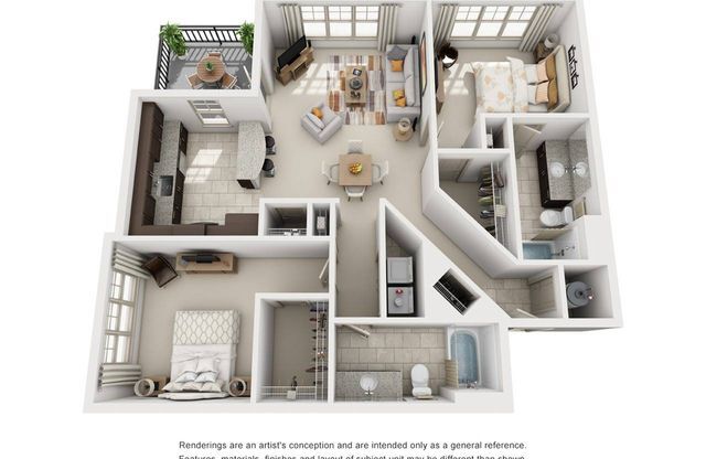 2 beds, 2 baths, 1,220 sqft, $2,026