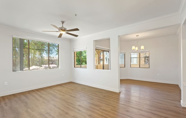 Painted Trails Living Room and Dining Room