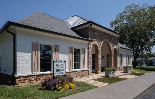 a building with a sign in front of it  at The Madison Franklin, Tennessee, 37064