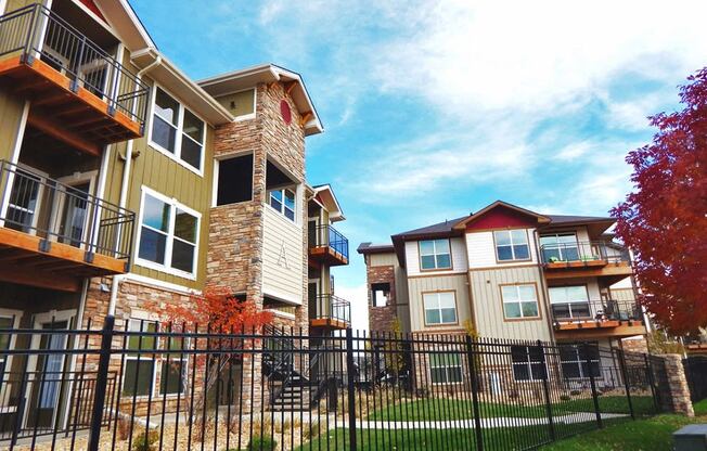 One and Two-Bedroom Floor Plans at Denver Apartments near Fox Hill Golf Course