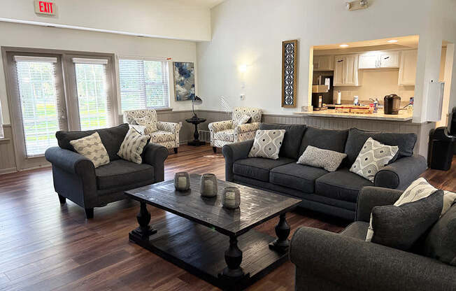 A community building with Wi-Fi at The Highlands Apartments, Elkhart, IN, 46514